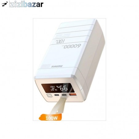 قیمت پاوربانک ریمکس مدل RPP-650 ظرفیت 60000 میلی آمپر ساعت